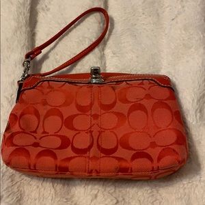 Coach wristlet